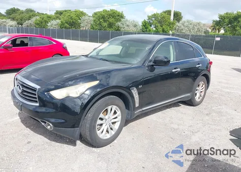 2014 Infiniti Qx70 z USA, uszkodzony, nr VIN JN8CS1MU8EM450736
